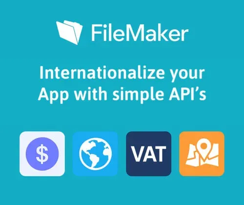 FileMaker App over de grenzen: Werken met wisselkoersen, tijdzones, BTW-validatie en adresaanvulling