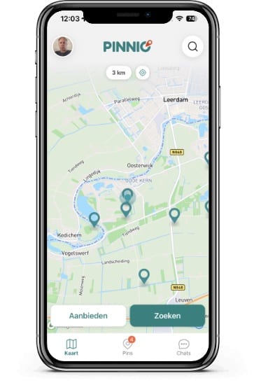 Web & mobile app on an iPhone
